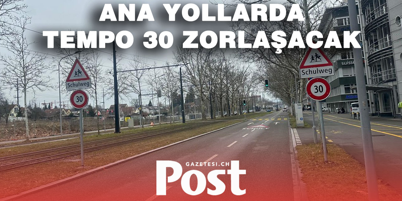 İsviçre’de Tempo 30 tartışması: Rösti sessiz asfaltı şart koşmak istiyor
