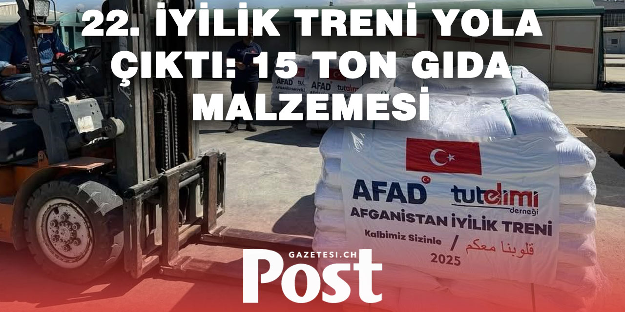 Tut Elimi Derneği’nden Afganistan’a 15 ton gıda yardımı