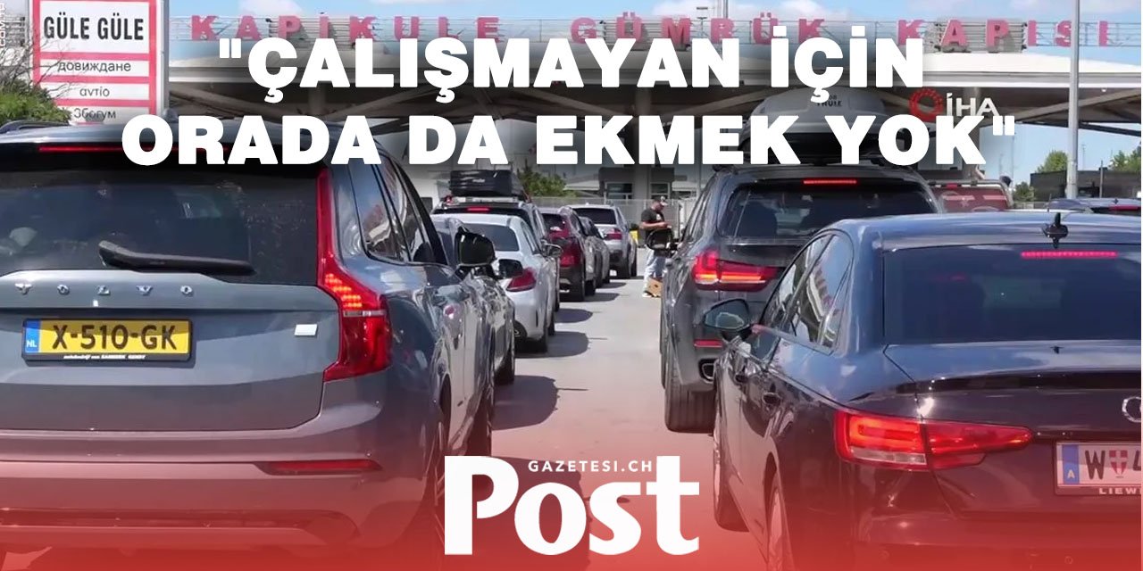 Dönüş yolundaki gurbetçi: "Her şeyi zorlaştırdılar, eski Almanya yok artık"