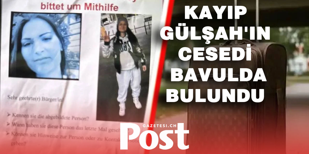 Almanya'da kayıp Türk kadının cansız bedeni bavul içinde bulundu