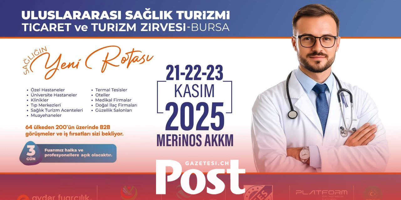 Dünya sağlık turizminin kalbi Bursa’da atacak