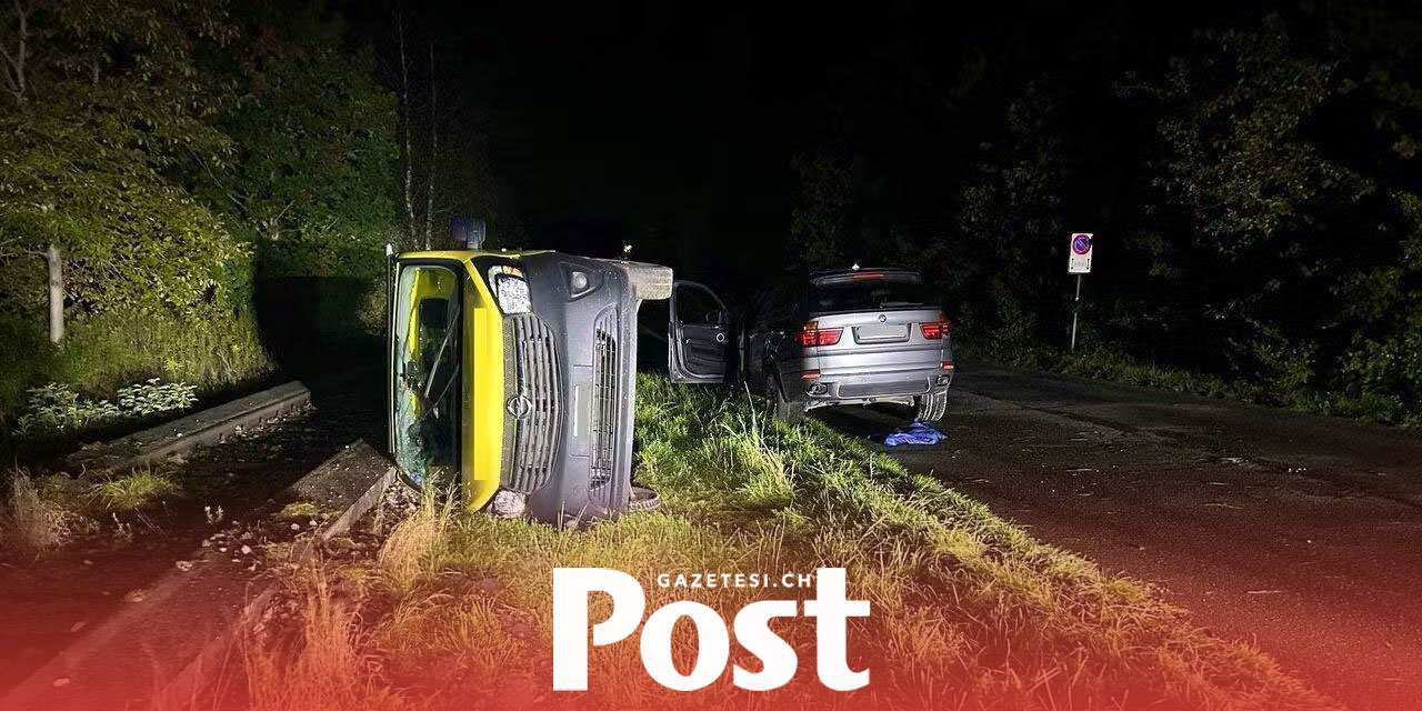 Schaffhausen’de sürücü kavgası kazayla bitti