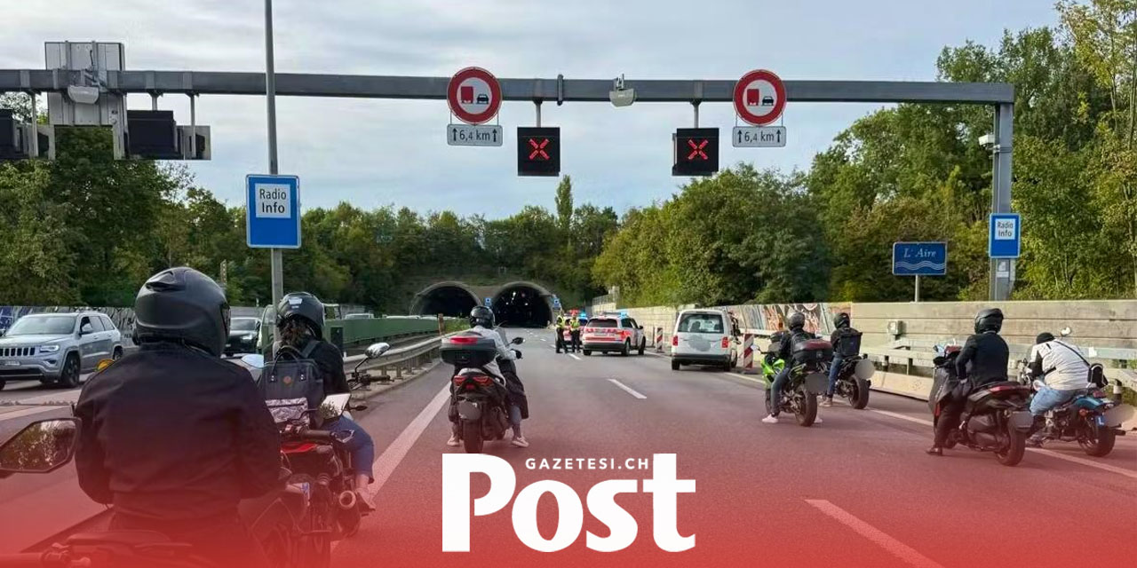 Cenevre’de motosiklet kazası: Sürücü yaralandı