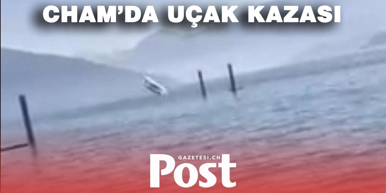 Küçük uçak Zugersee’ye düştü