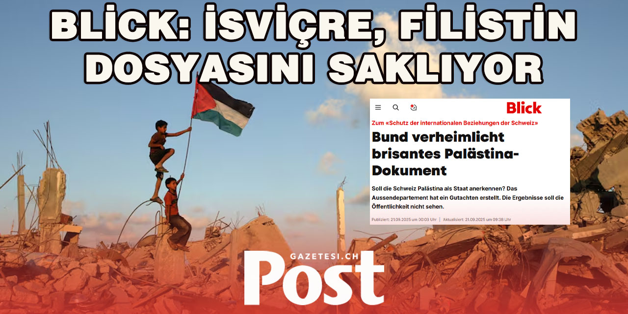 İsviçre, Filistin raporunu gizliyor
