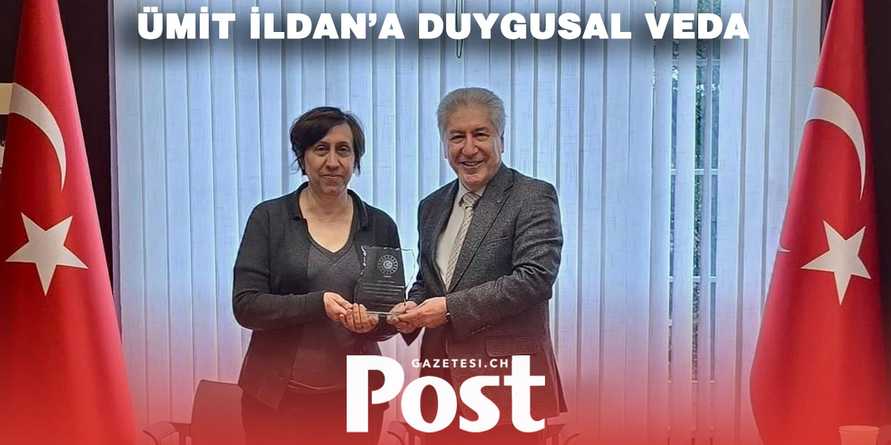 Zürih Başkonsolosluğu’nda veda: 33 yılın ardından emeklilik