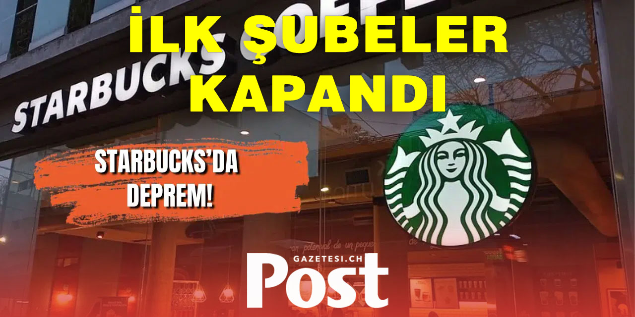 Starbucks krizi İsviçre’ye sıçradı