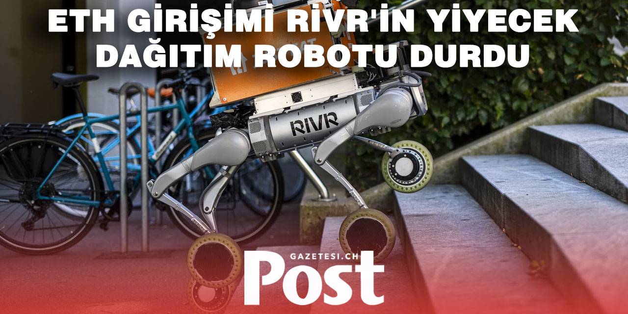Zürih’te polis yemek teslimat robotunu durdurdu