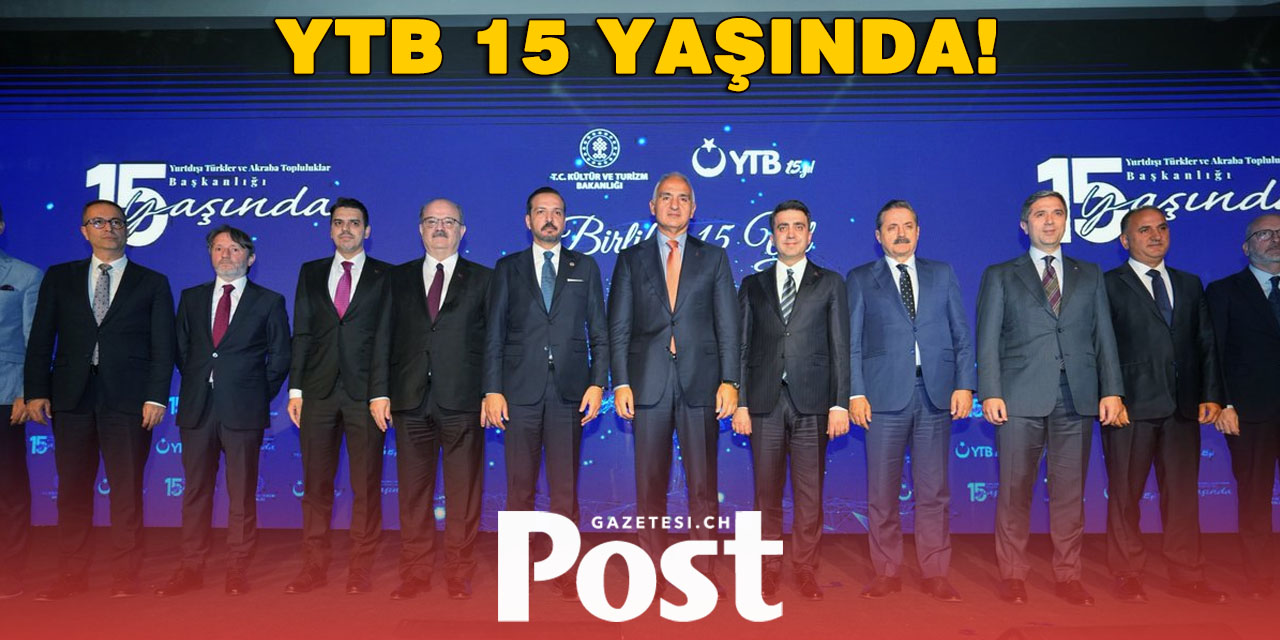 YTB, 15. kuruluş yıl dönümünü Ankara’da kutladı