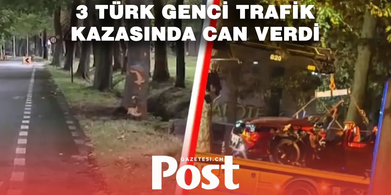 Düğün dönüşü kaza: Üç Türk genci hayatını kaybetti