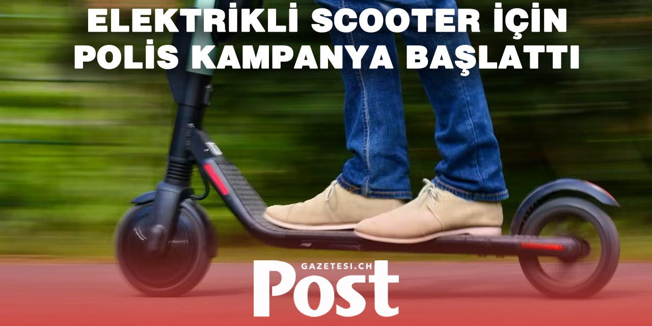 Wallis Polisi’nden elektrikli scooter kullanıcılarına uyarı