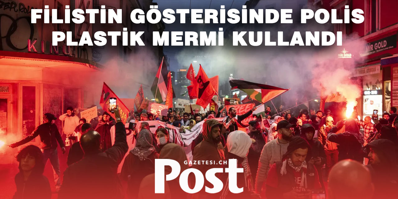 İsviçre’de Filistin Destekçilerine Sert Müdahale