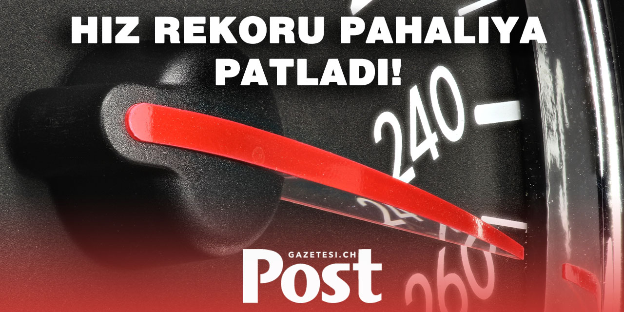 Hız yaptı, 14 bin Frank ödeyecek!