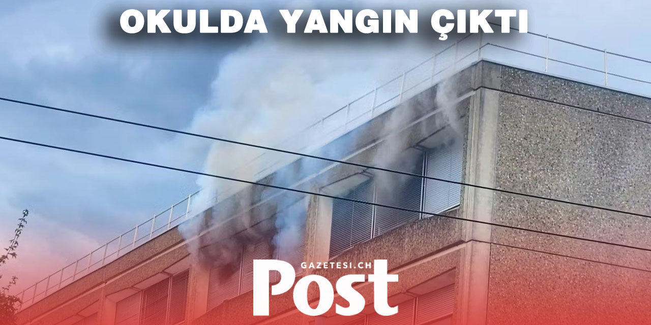 Cenevre’de okul yangını — 3 öğrenci şüpheli