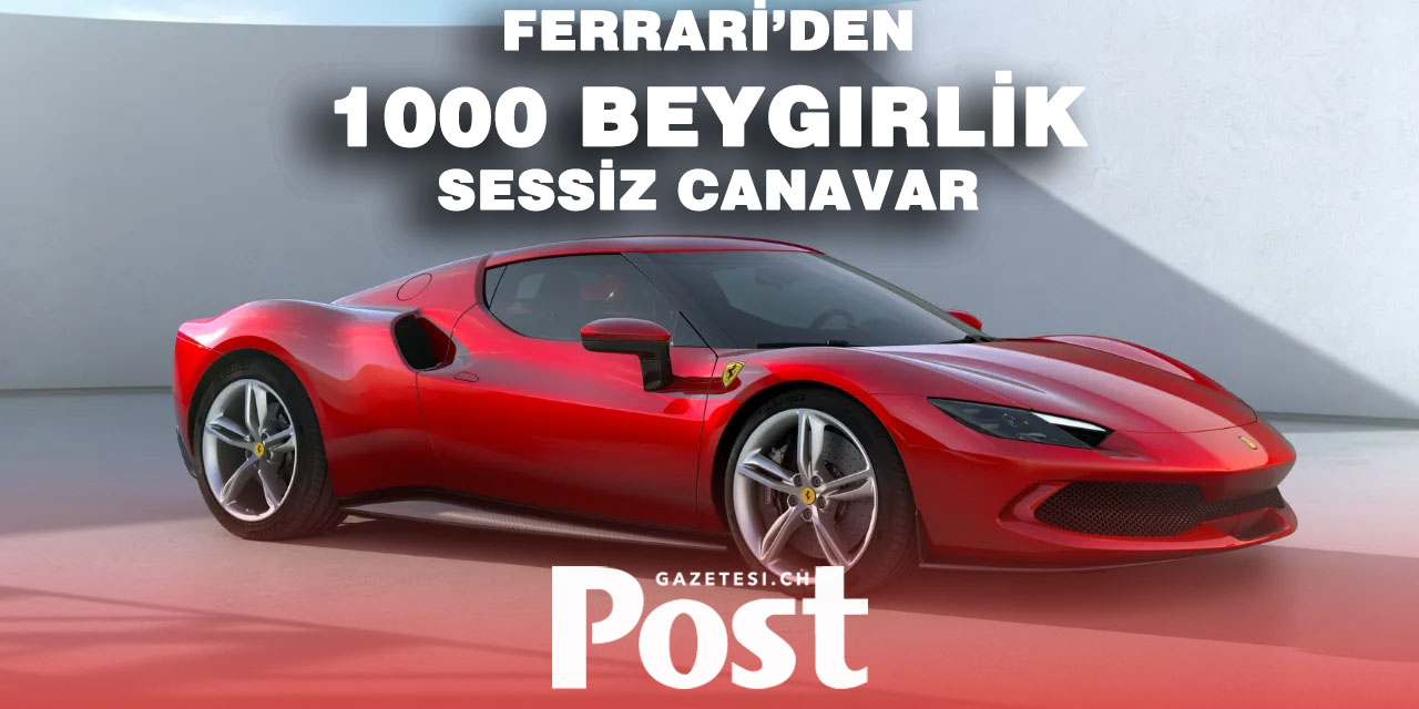 Ferrari’den tarihî adım: İlk elektrikli modeli “Elettrica” tanıtıldı