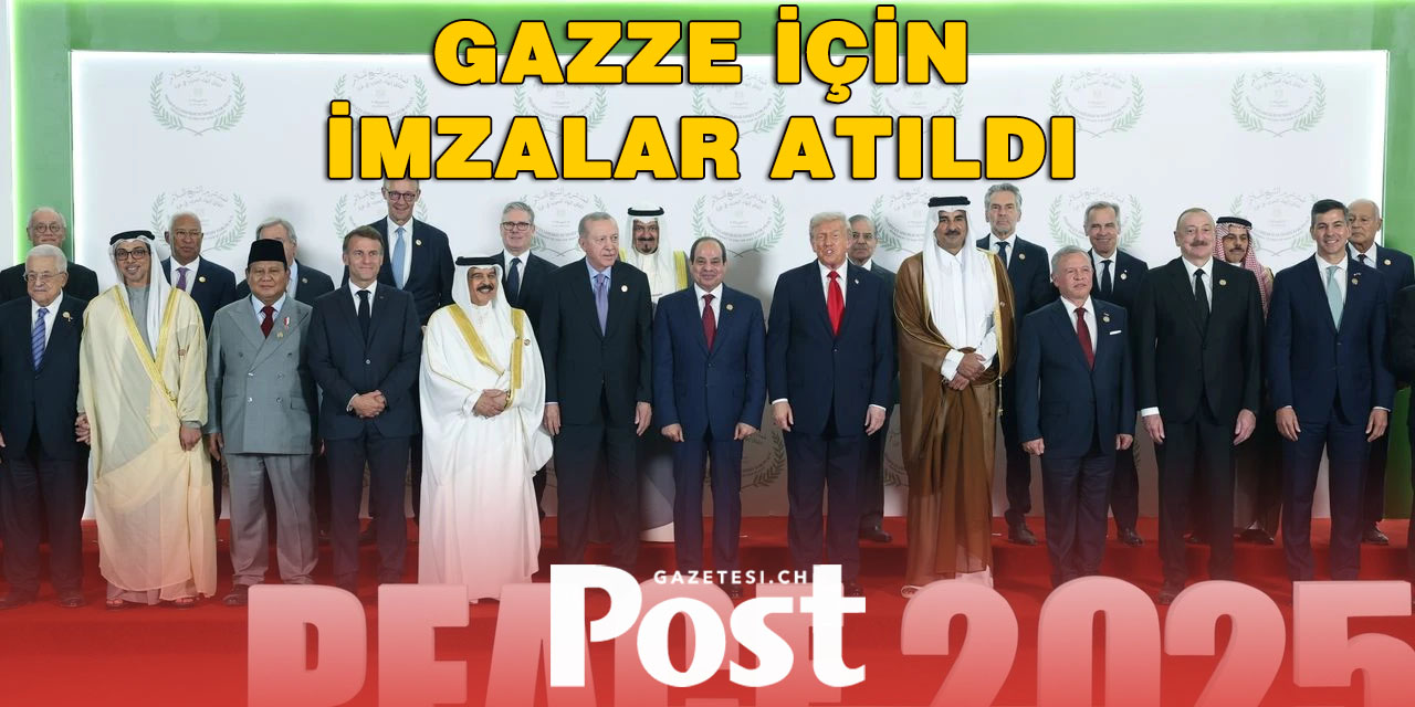 Gazze için tarihi imzalar atıldı! Trump: Erdoğan'a çok teşekkür ediyorum