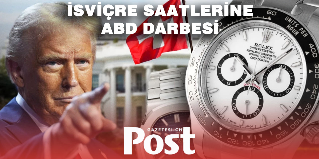 İsviçre saat ihracatı Eylül’de sert düştü; ABD’nin gümrük vergileri etkili oldu