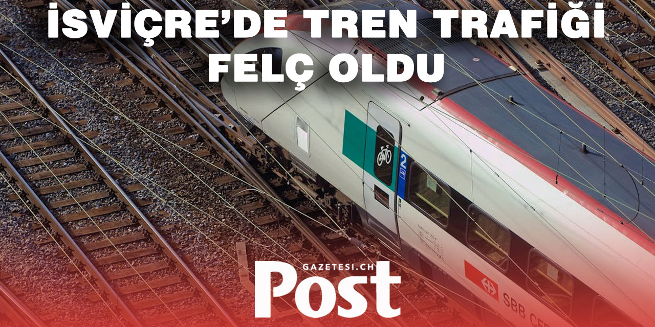 Yverdon – Lozan hattında tren trafiği durdu