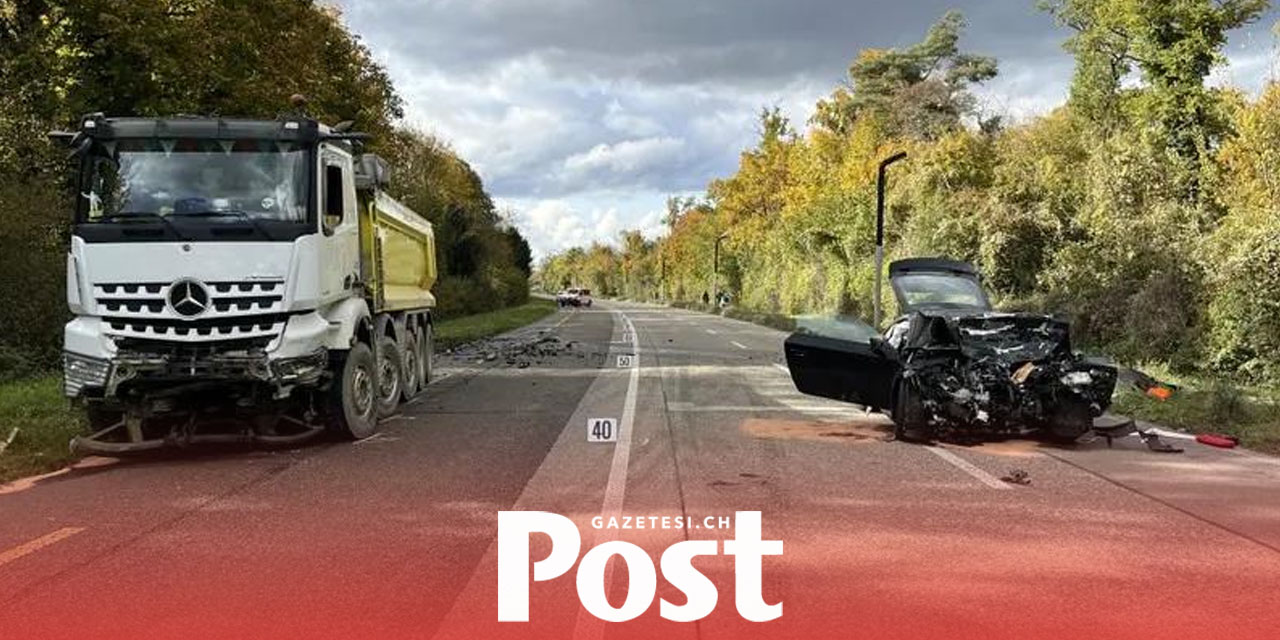 Muttenz’de 76 yaşındaki kadın sürücü önden çarpışma sonucu hayatını kaybetti