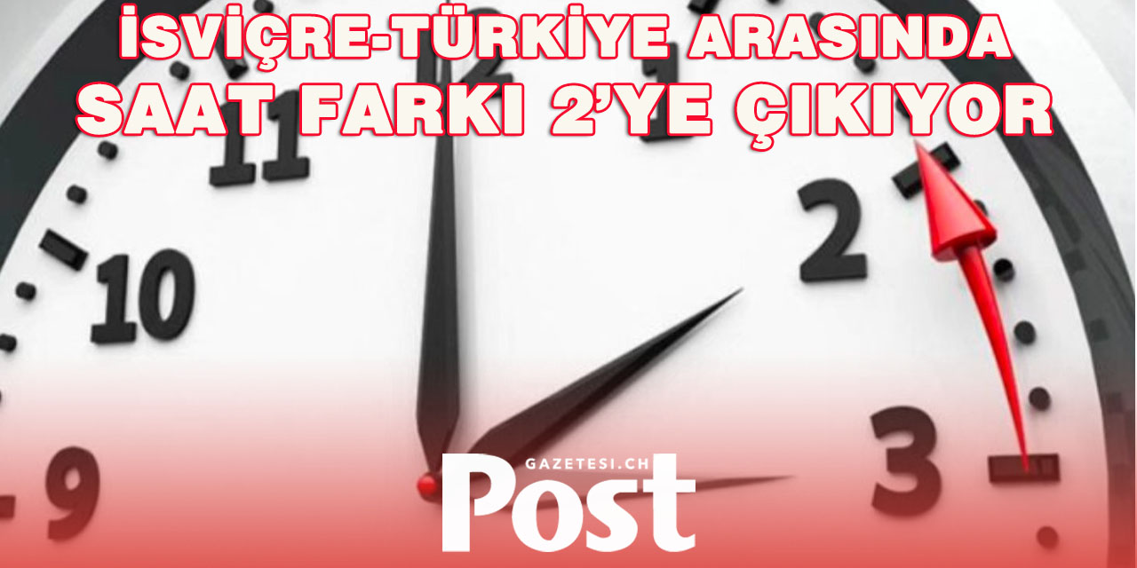 Yaz saati uygulaması pazar günü sona erecek