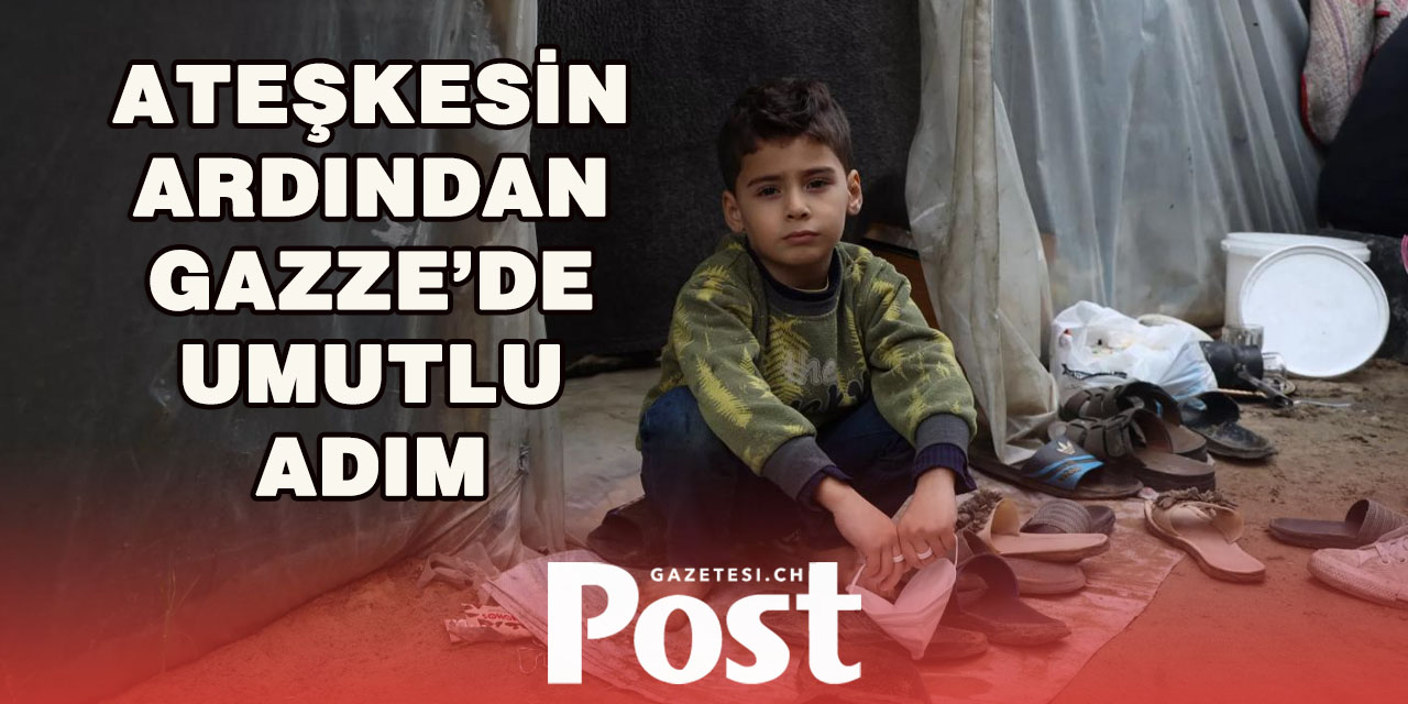 Gazze’de ateşkes sonrası ilk tıbbi yardım gerçekleşti