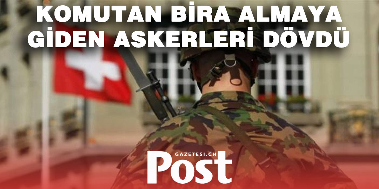 Bira tartışması komutanı görevden etti