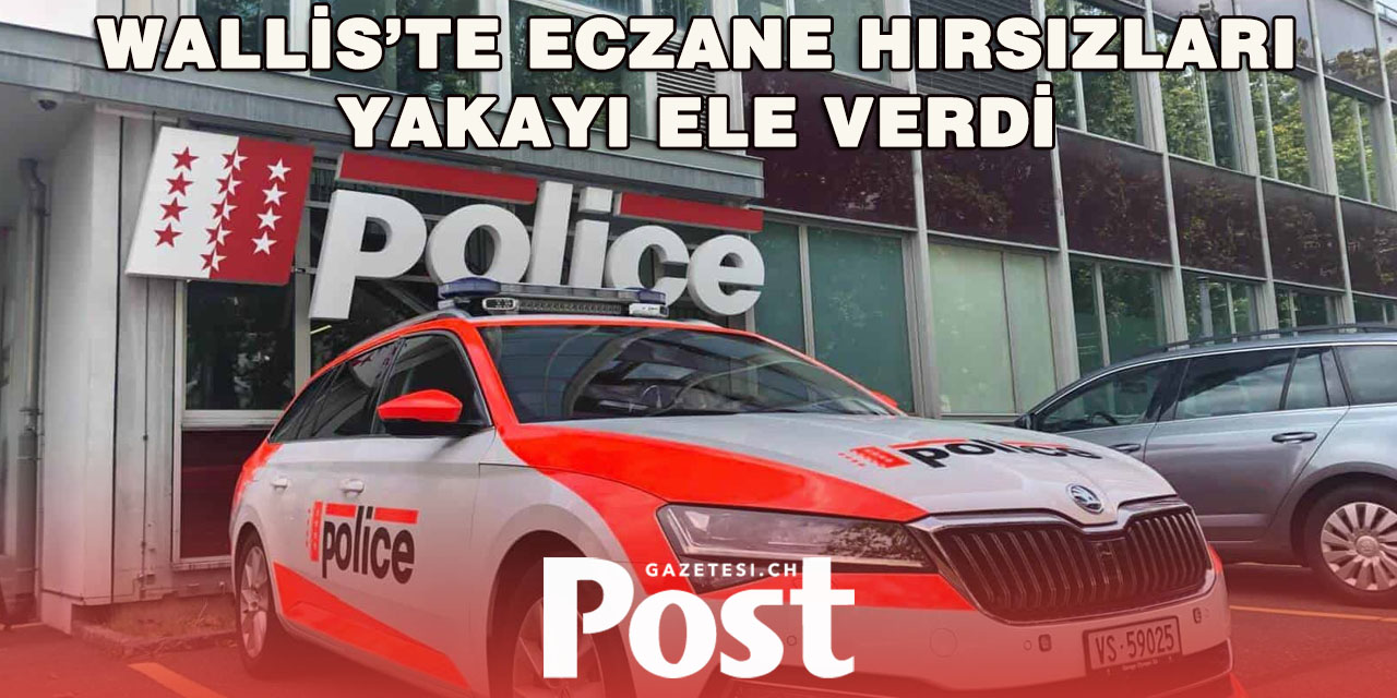 Wallis’te polis üç hırsızı çaldıkları eşyalarla birlikte yakaladı