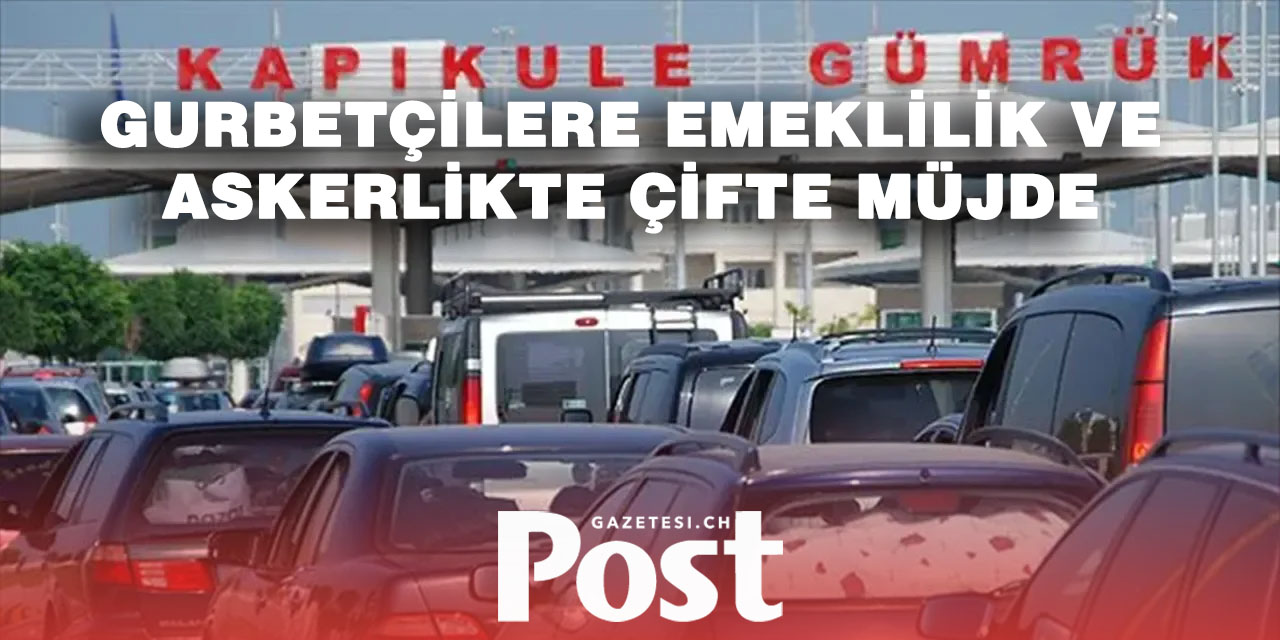 Emeklilikte çalışma hakkı ve askerlik muafiyeti geliyor