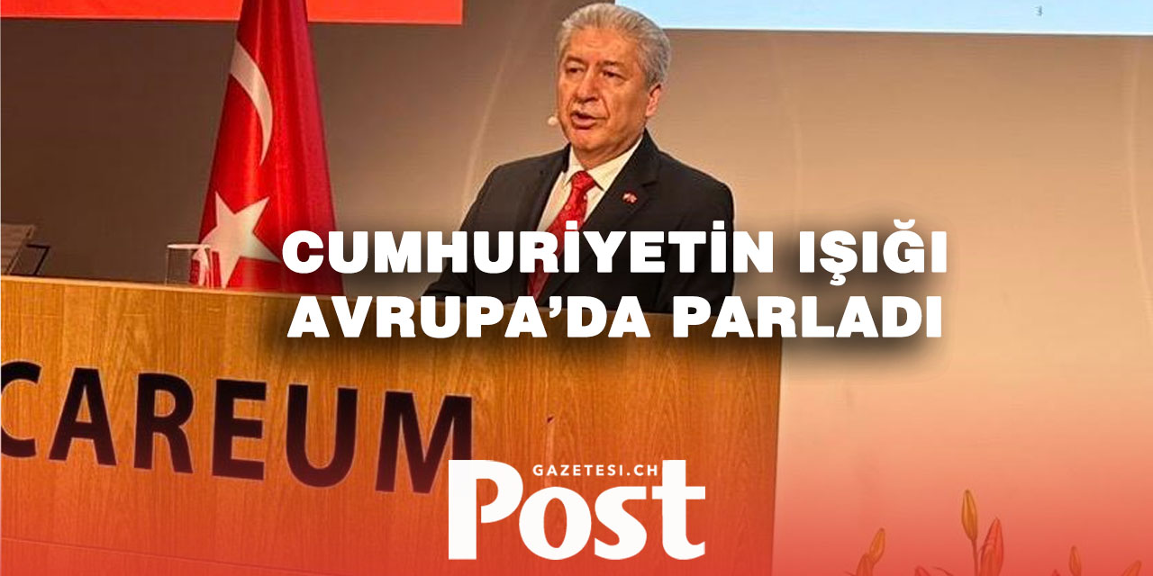 Zürih’te Cumhuriyetin 102. Yılı Gururla Kutlandı