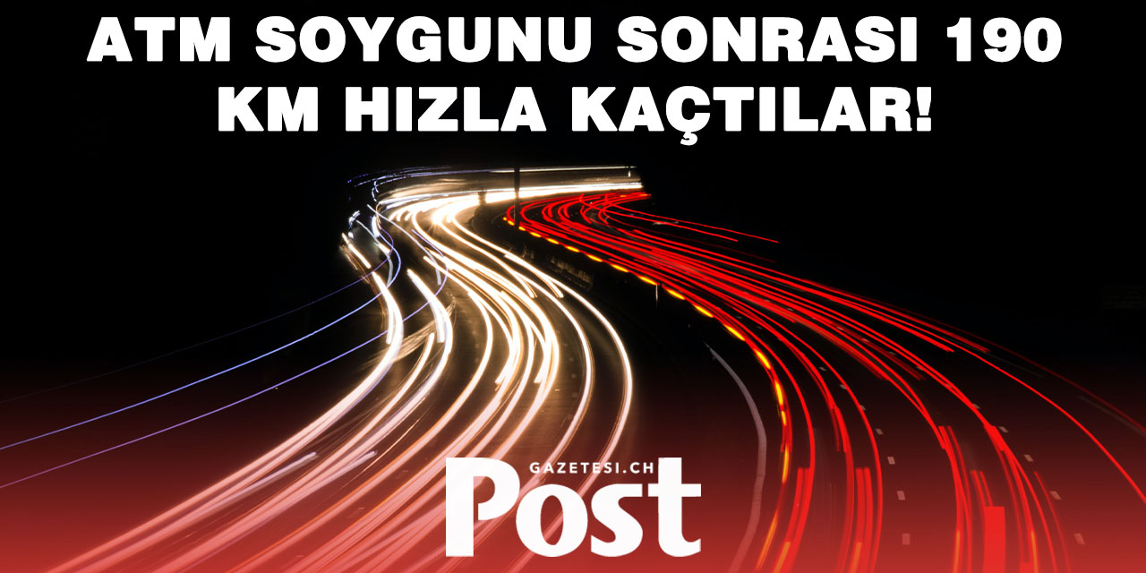 Basel’de nefes kesen kovalamaca: 190 km hızla Fransa’ya kaçtılar!