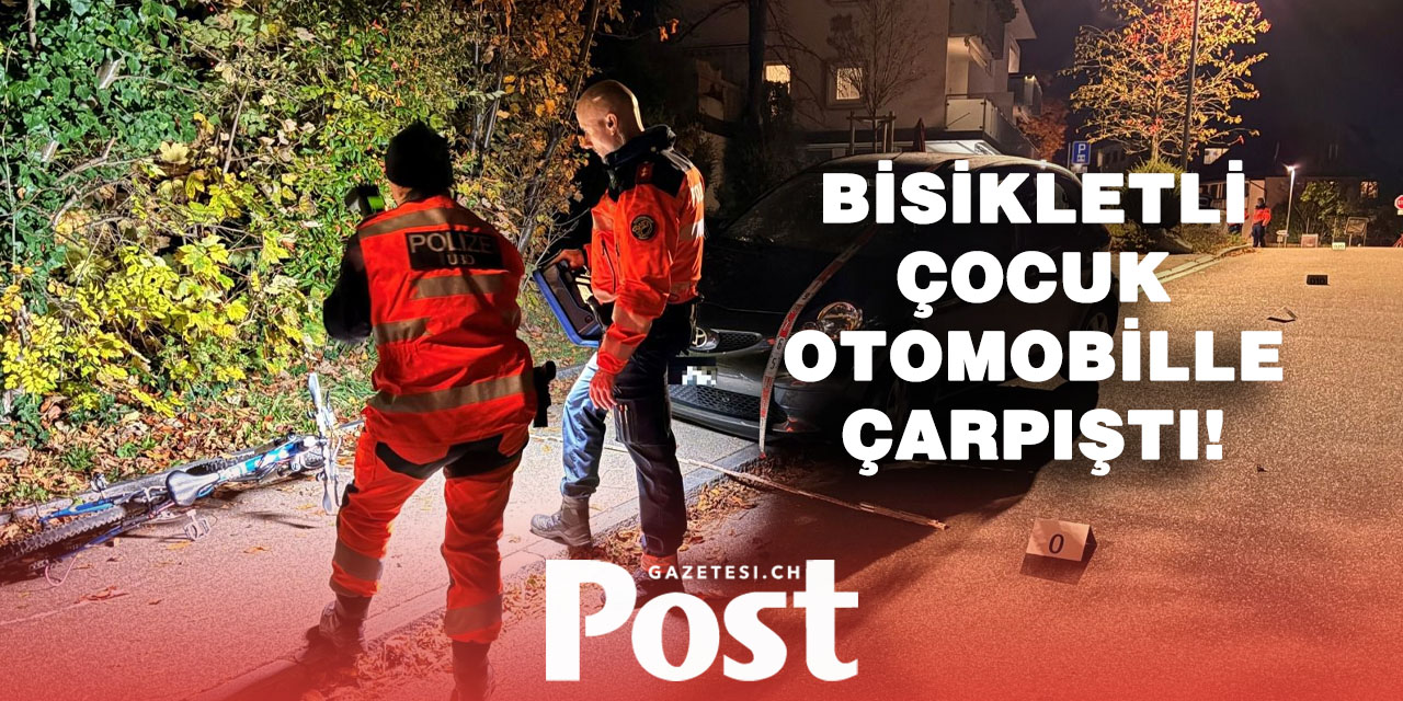 Meilen’de trafik kazası: 10 yaşındaki çocuk yaralandı