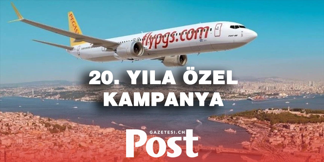 Pegasus'tan yurt dışı uçuşlarına özel kampanya