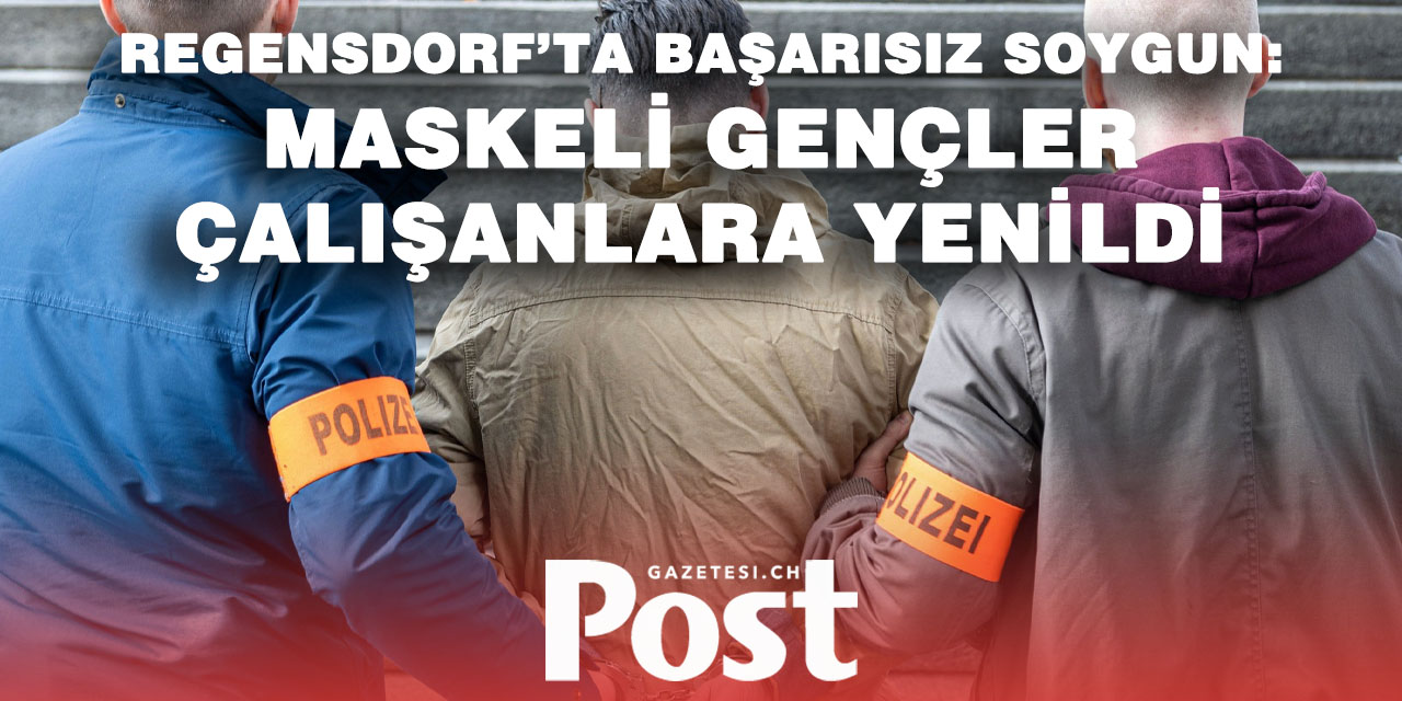 Zürih’te benzin istasyonunda silahlı soygun girişimi!