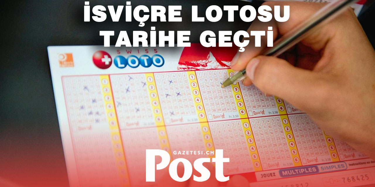 İsviçre Lotosu’nda tarihi büyük ikramiye: 41 milyon frank!