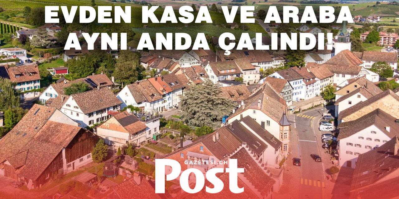 Hallau’da Film Gibi Soygun: Kasa ve Araç Çalındı!