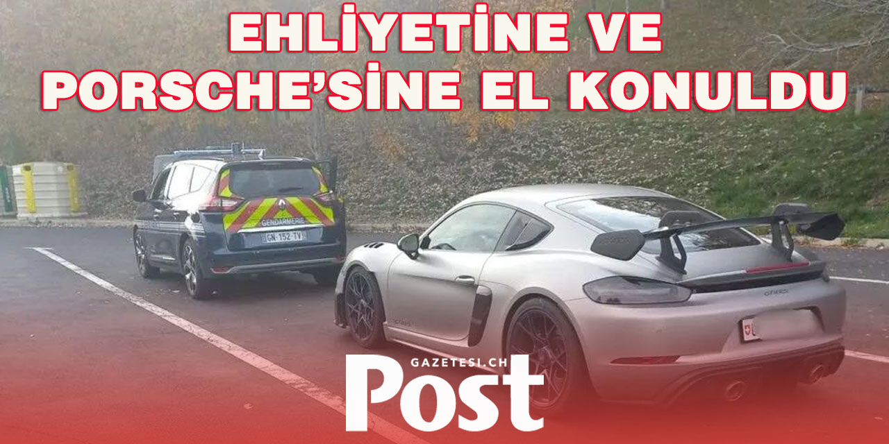 İsviçreli sürücü Fransa’da 180 km/s hızla yakalandı