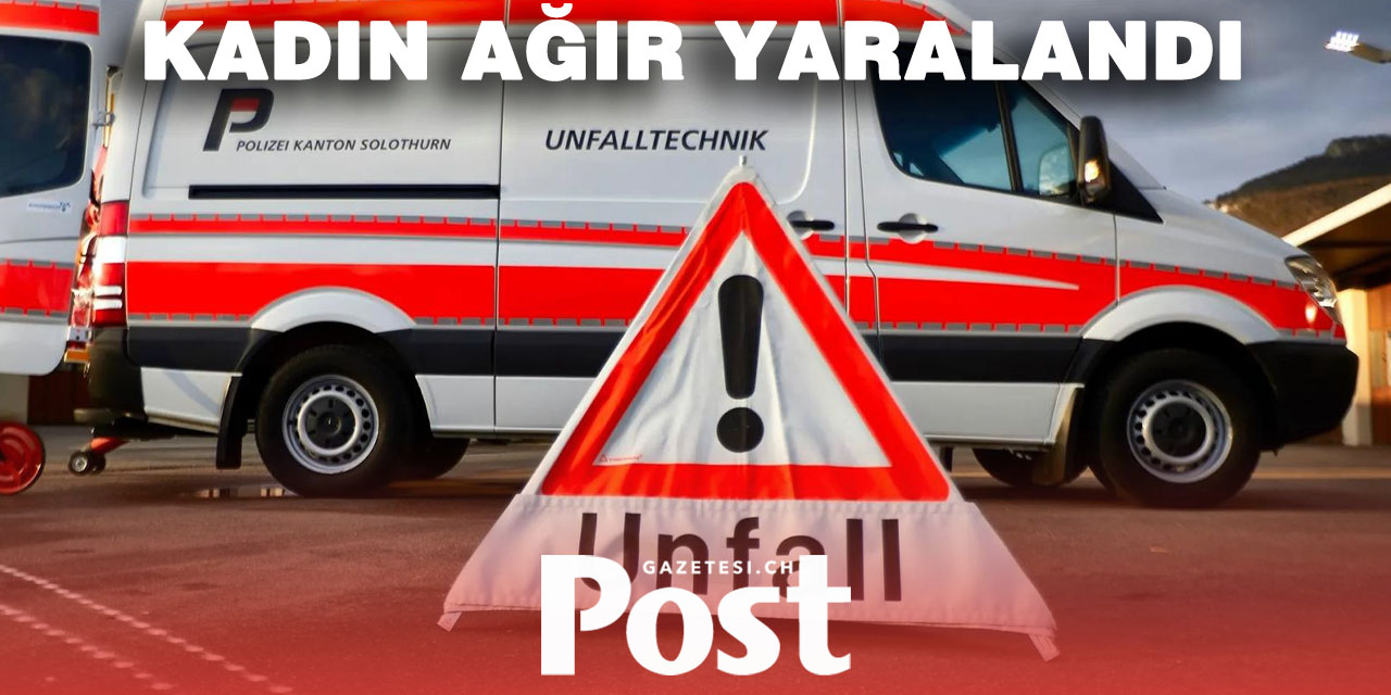 Balsthal’de Teslimat Aracı Yayaya Çarptı