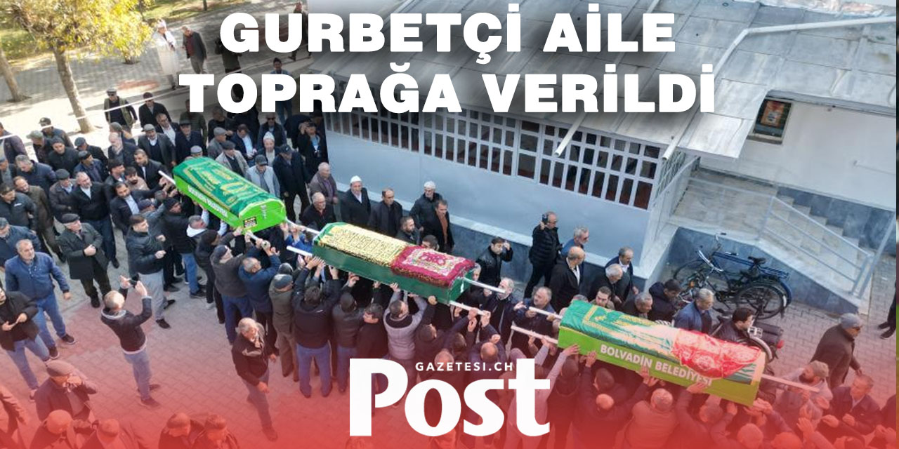 Gıda faciasında ölen anne çocukları ile birlikte torağa verildi