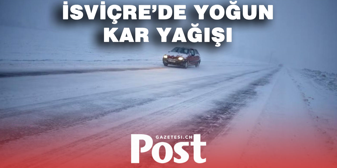 Batı İsviçre’de Kar Kaosu: A12 Çöktü, Tüm Trafik Tali Yollara Saptı!