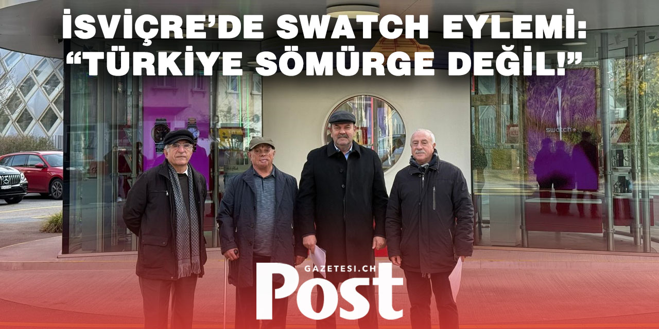 Vatan Partisi İsviçre’den Swatch işçilerine güçlü destek