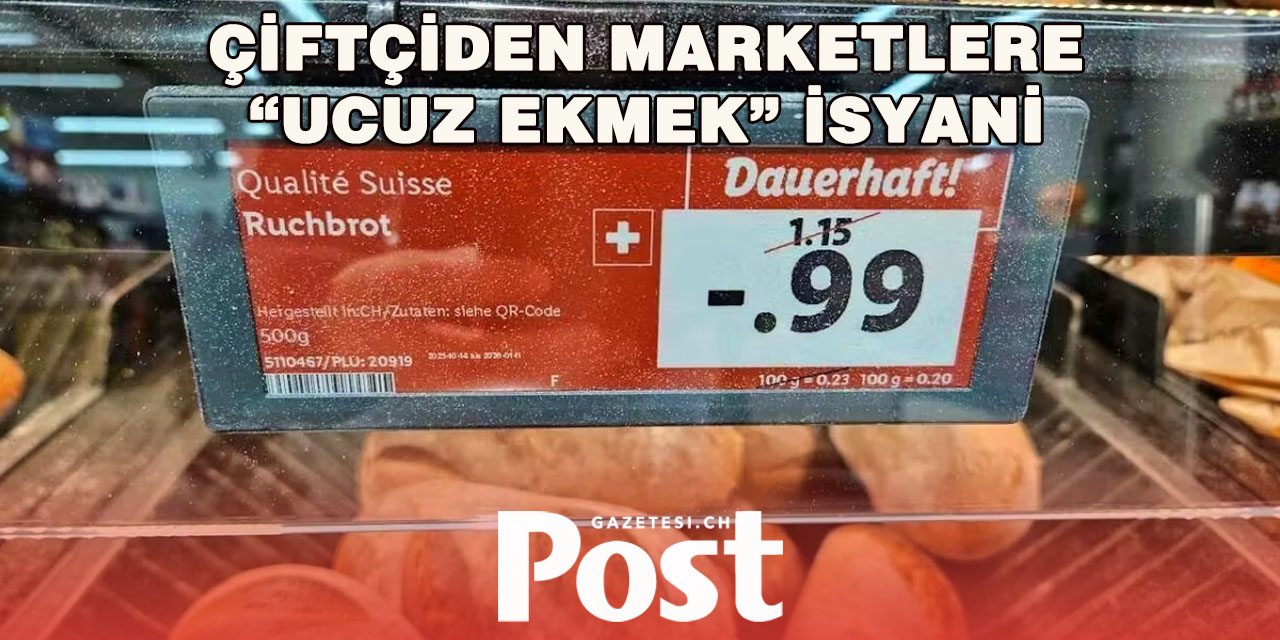 İsviçre’de 99 Rappen’e Ekmek Tartışması
