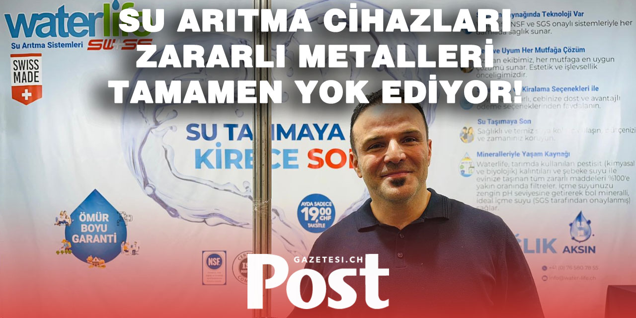 Su Arıtma Cihazlarının Gizli Gücü: Zararlı Metalleri Yok Ediyor