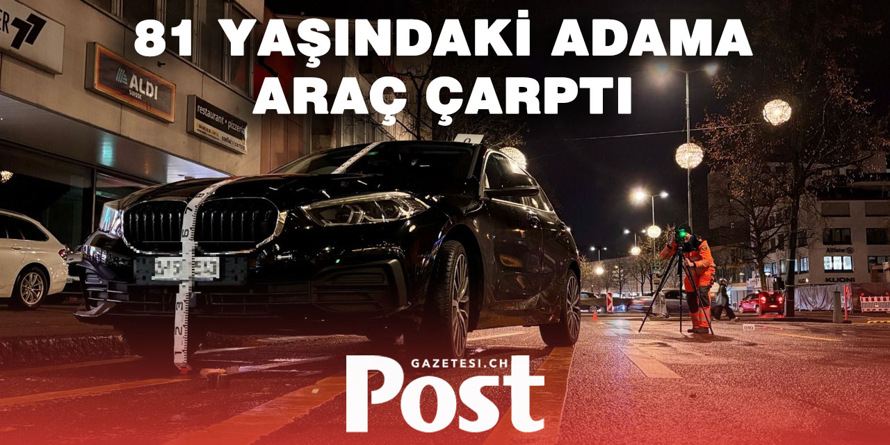 Uster’de 81 yaşındaki yaya otomobilin çarpmasıyla yaralandı