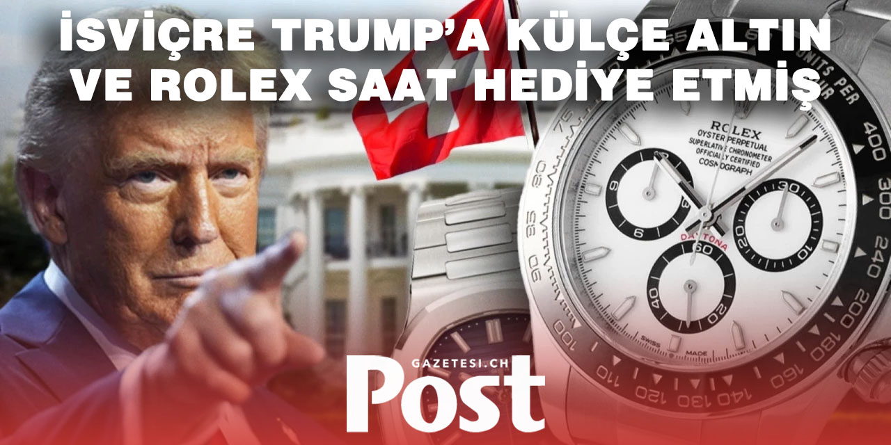 Trump'a verilen hediyeler İsviçre'yi karıştırdı
