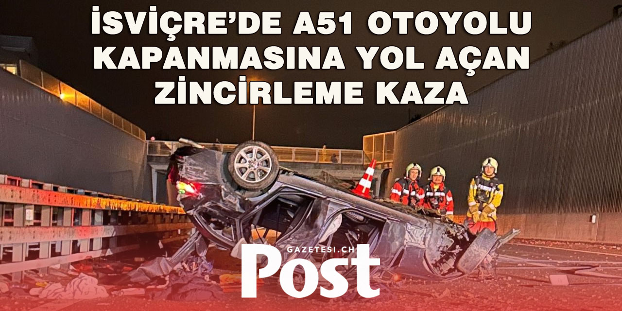 A51 Otoyolunda Ağır Kaza: Araç Takla Attı, Üç Genç Yaralandı