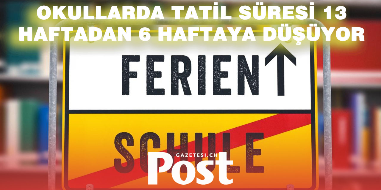 BELP’TE OKUL SİSTEMİ DEĞİŞİYOR: TATİLLER 13 HAFTADAN 6 HAFTAYA DÜŞÜYOR