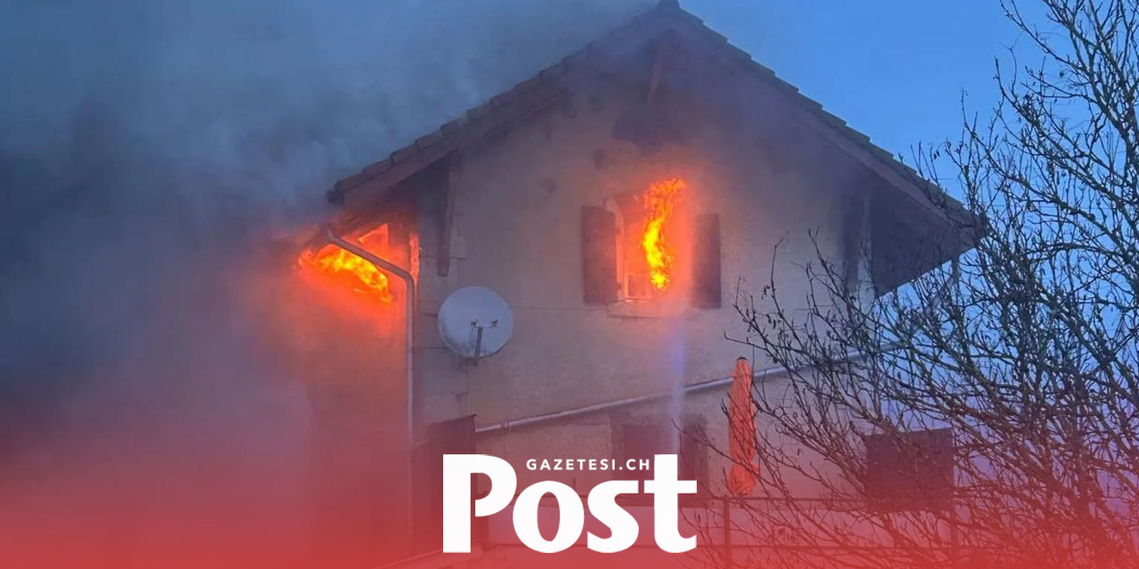 Neuchâtel’de Ev Yangını: Bir Kadın Ağır Yaralandı, İki Köpek Telef Oldu