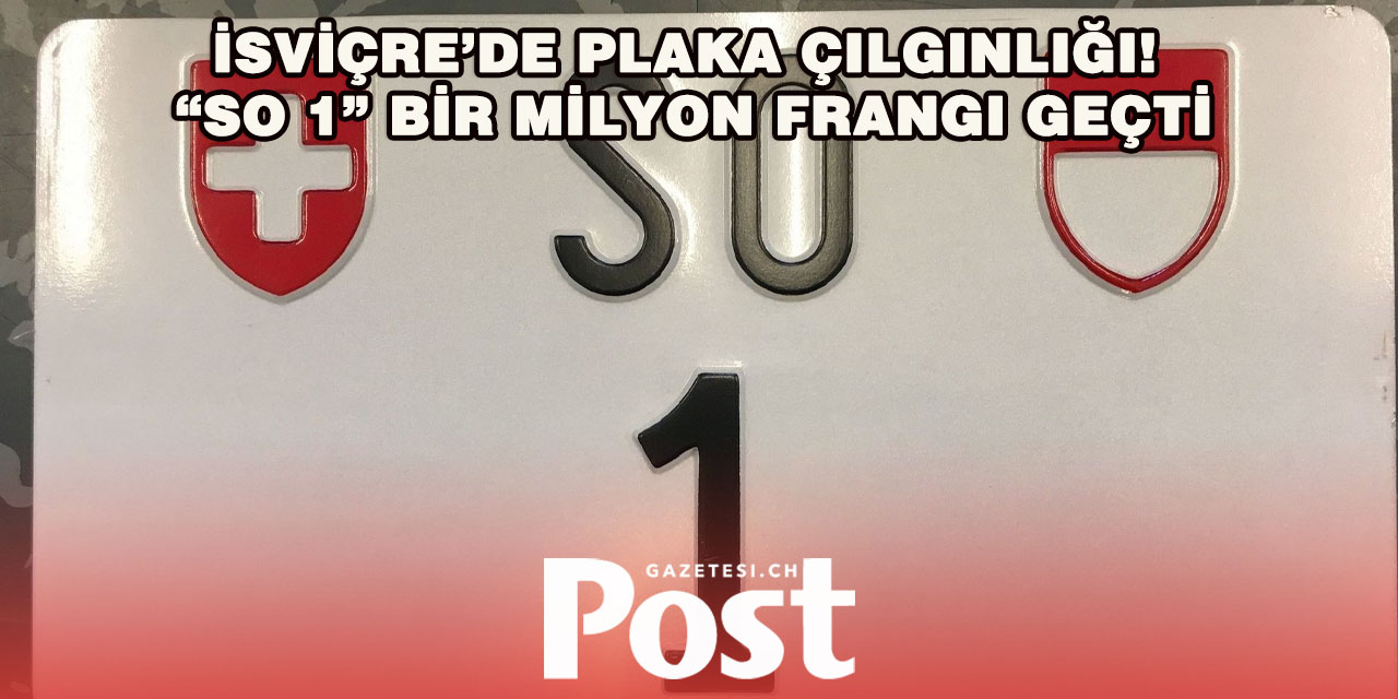 İsviçre’nin En Pahalı Plakaları Belli Oldu: Rekor 299 Bin Frank ile «ZH 24»te