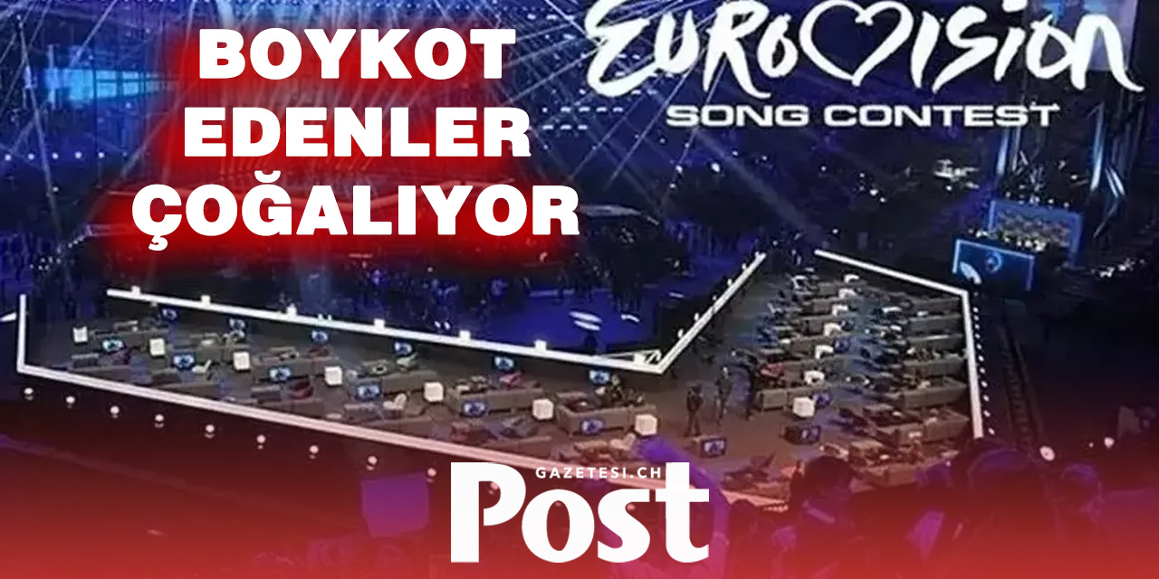 İsrail’i boykot eden 6 ülke Eurovision’dan çekildi