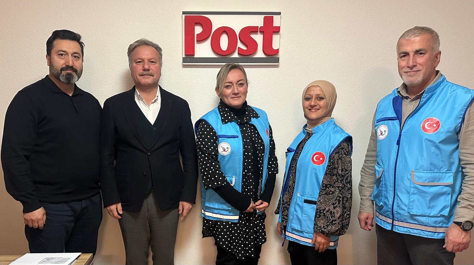 Diyanet Vakfı Yardım Komisyonu’ndan Post Gazetesi’ne Ziyaret